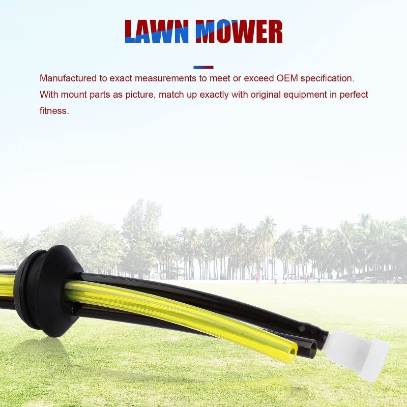 YOFMOO Fuel Gas Tank Grommet kit with Fuel Line Filter Primer Bulb for Echo Blower String Trimmer PAS225 PE201 PE310 PB200 PPF210 HC150 HC151 HCA266 SHC210 SHC211 SHC212 SRM211 SRM225 SRM230 SRM231 - Image 4